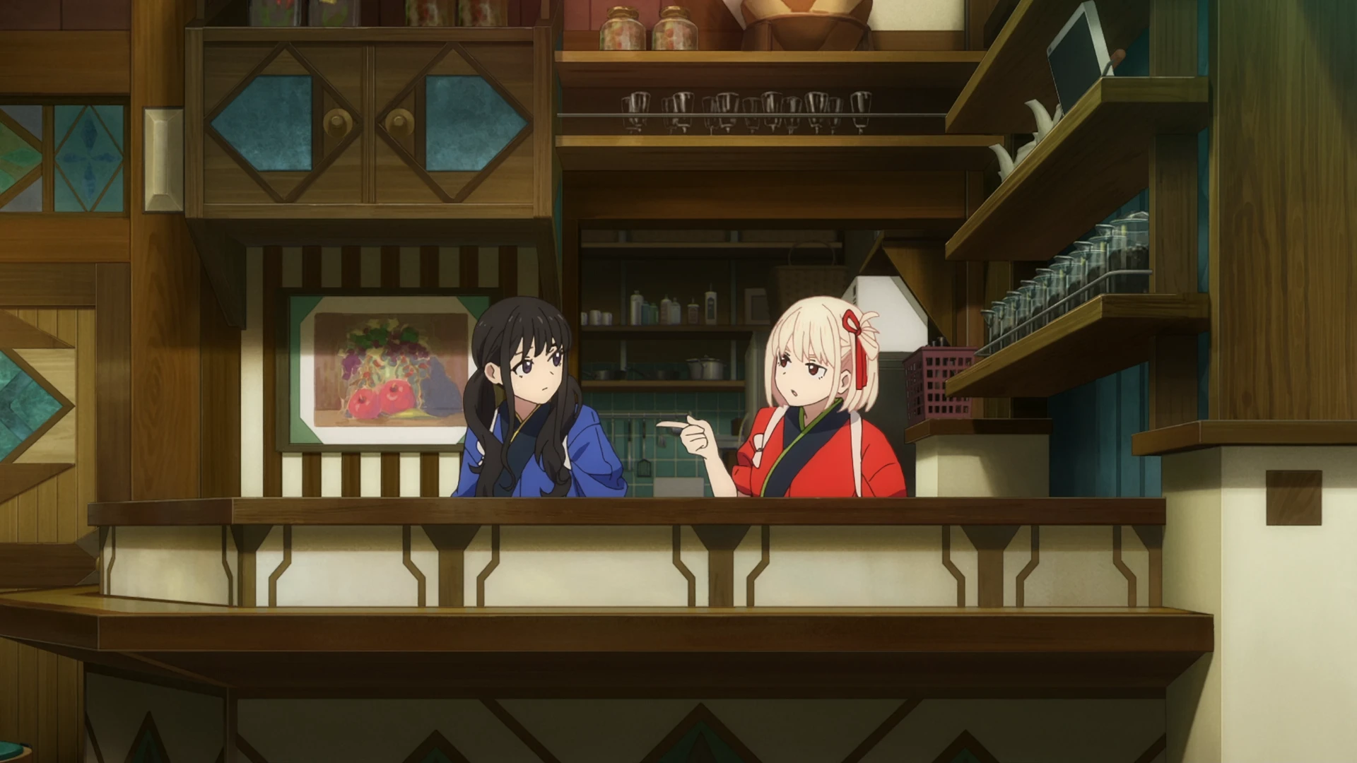 莉可莉丝 Friends are thieves of time. 第3话